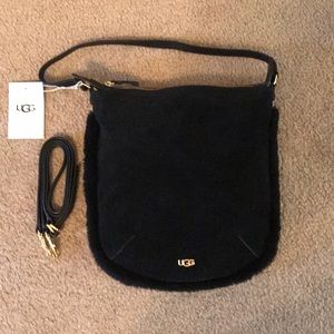Brand new UGG Black Suede handbag